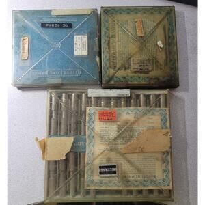 Vintage Deltronic Machining Tools Tenth Plug Gauges 3 Different Sets With Cases